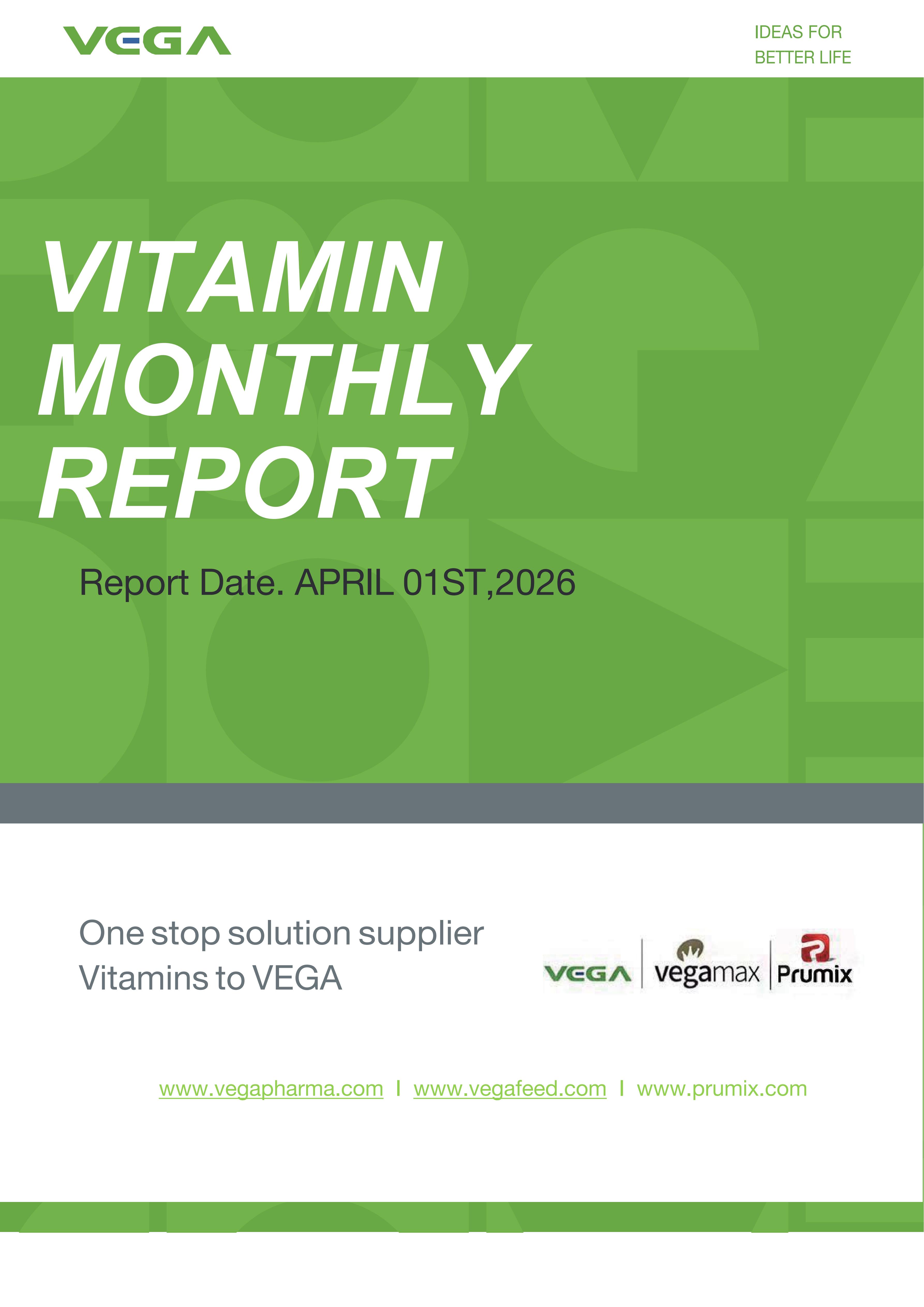 VEGA Vitamin Market Monthly Report Of Mar 2026 cover.jpg